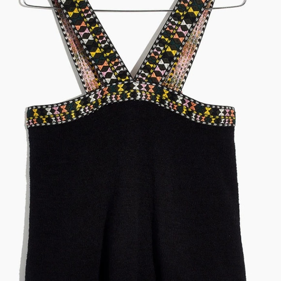 Madewell Embroidered Swing Sweater Tank XXS - Picture 2 of 3